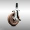 Service Caster 5 Inch 316SS High Temp Glass Filled Nylon 1-3/8 Inch Stem Caster with Brake SCC SCC-SS316EX20S514-GFNSHT-TLB-138 - alternate 1